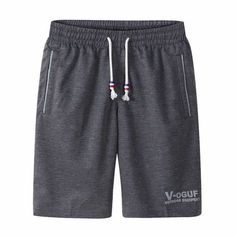 Summer men's five pants spot solid color print thin beach pants micro-elastic loose casual shorts manufacturers wholesale