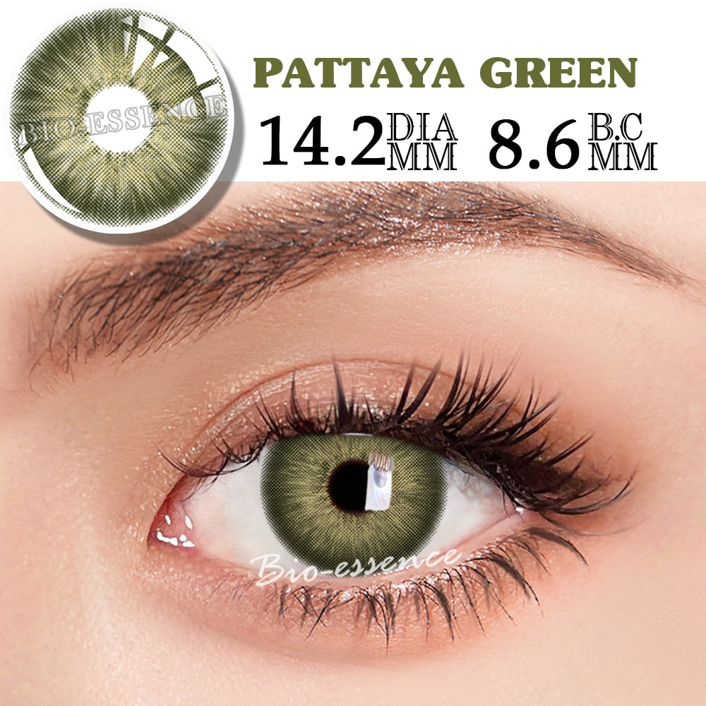 1 Pair Color Contact Lenses Natural Eye Contact Lenses For Eye Blue Lenses Pupils Beauty Color Lens Eyes Eye Contacts Cosmetics