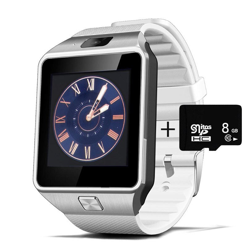 Big Screen Bluetooth Smart Watch Men DZ09 Relojes Smartwatch Relogios TF SIM Camera For IOS iPhone Samsung Huawei Android Phone