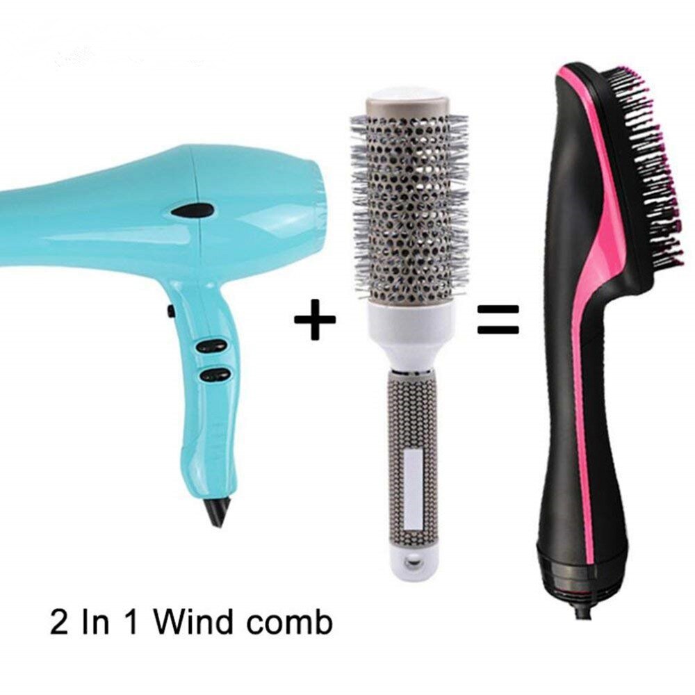 Hair Dryer 3 IN 1 One-Step Volumizer Styler Hot Air Brush Dryer Blow Dryer Brush Household Brush Hair Dryers Straightening Brush