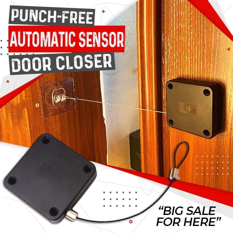 Punch-free Automatic Sensor Door Closer For Drawers Rawstring Door Closer Bracket Door Automatic Closer