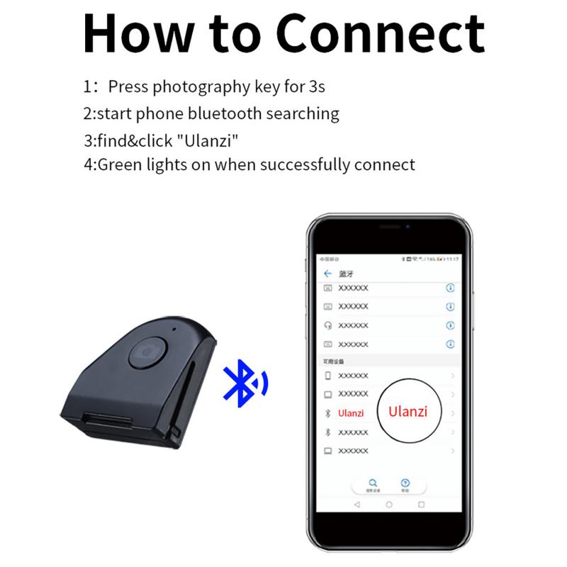CapGrip Wireless Bluetooth Smartphone Selfie Booster Handle Grip Phone Stabilizer Stand Holder Shutter Release 1/4 Screw