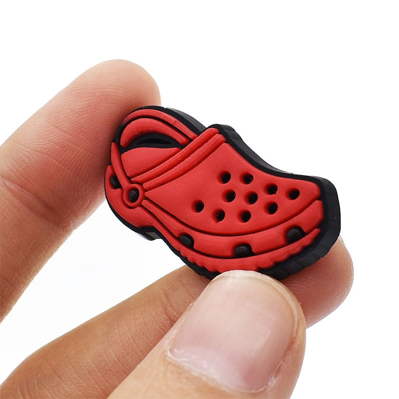1Pcs Shoe Charm Soft Pvc New Designs Shoe Buckle Accessories for Croc Garden Shoe Wristband Kids Adult Party Gifts