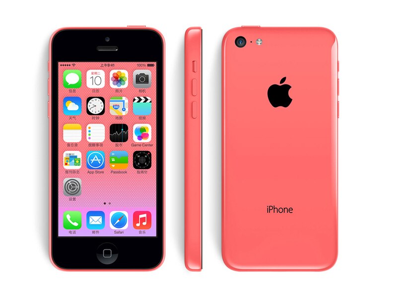 Original Apple iPhone 5C 3G Mobile Phone 4.0 Display Dual Core CellPhone 8GB/16GB/32GB ROM WCDMA Used WIFI GPS IOS SmartPhone