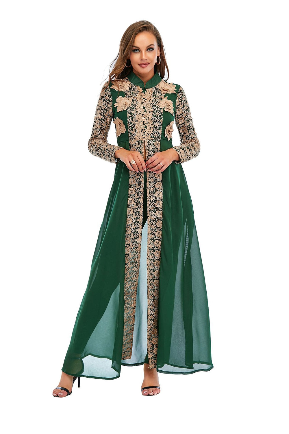 Abaya Dubai Muslim Sets Dress Kaftan Turkish Islamic Clothing Abayas African Dresses For Women Robe Ensemble Femme Musulmane