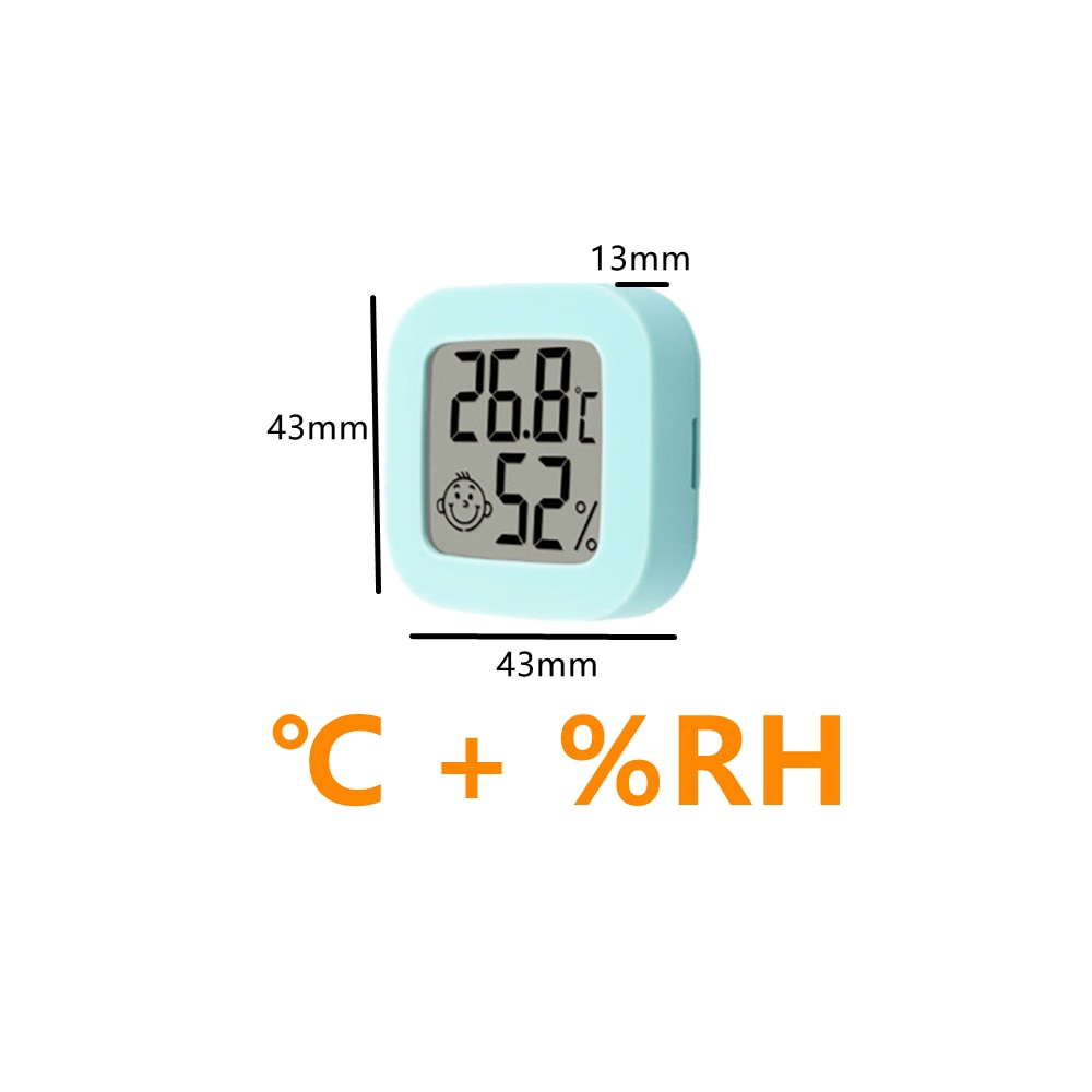 Mini Indoor Thermometer LCD Digital Temperature Room Hygrometer Gauge Sensor Humidity Meter Indoor Thermometer Temperature