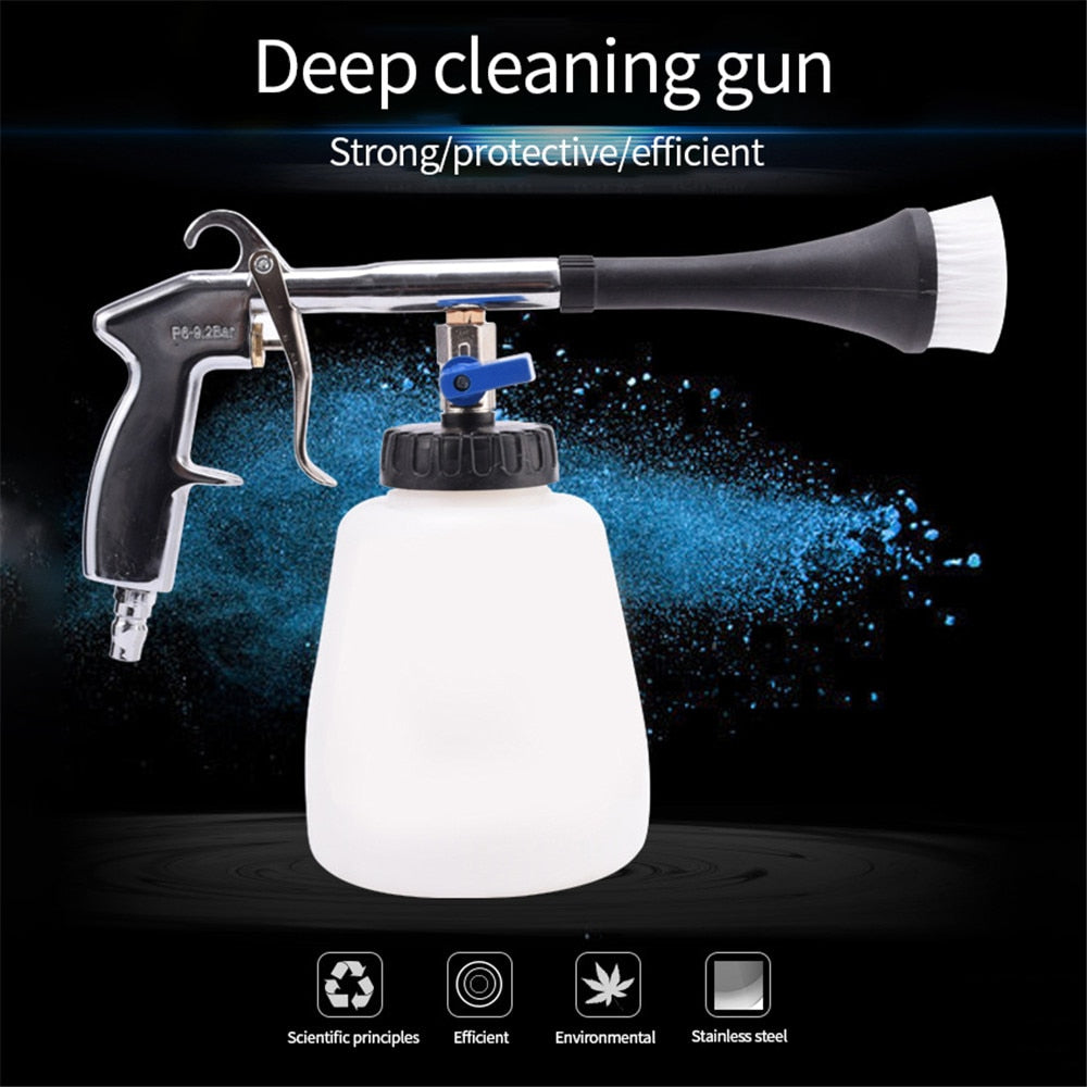 Car High Pressure Washer Automobiles Water Gun Car Dry Cleaning Gun Deep Clean Tornado Washing Accessories Cleaning Tool Styling