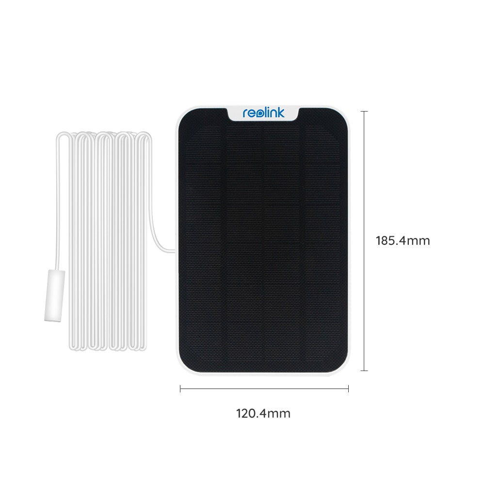 Reolink Solar Panel with 4m cable for Reolink rechargeable battery cameras Solar Panel for Argus 2 Argus Pro Argus PT