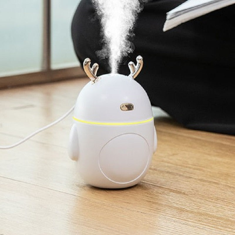 Humidifier Household Bedroom Mini Fog Capacity Air Students Mute USB Office Spray Automobile Fragrance