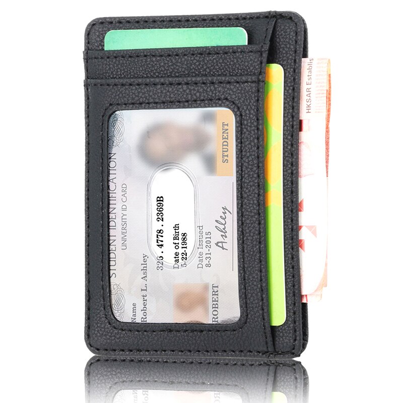 Hot multi-card-bit for Credit Bank ID NFC RFID Card Holder Sleeve Cover Protector Anti Magnetic Degaussing Case Anti Scan