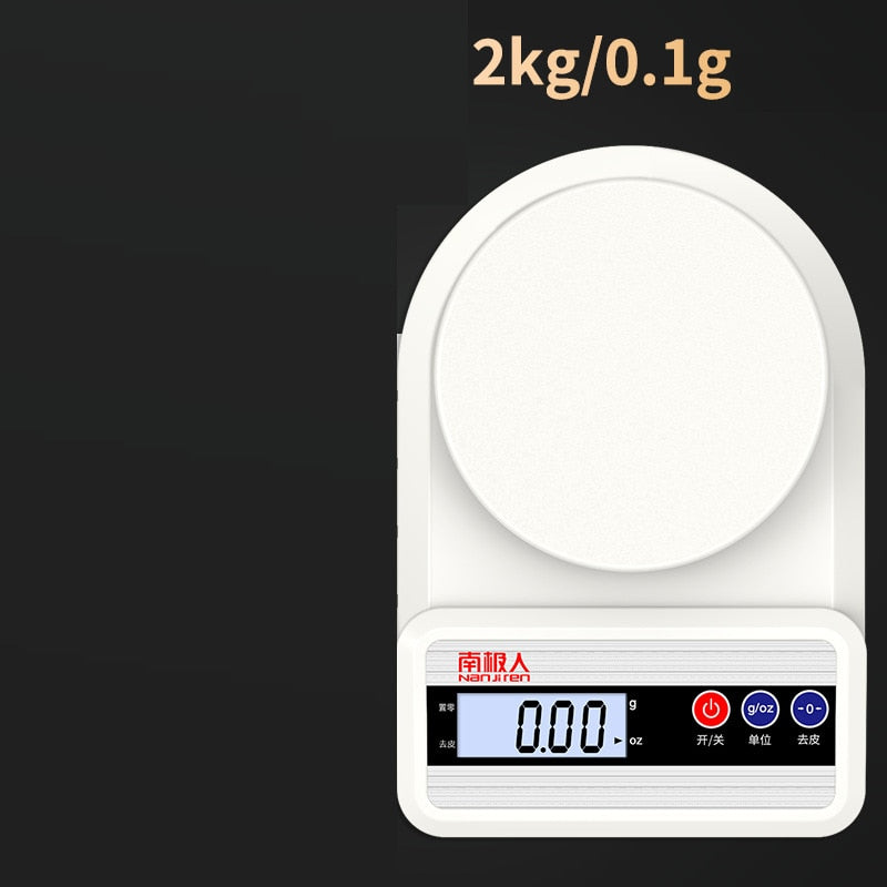 Kitchen Electronic Scale High Precision Gram Measuring Scale Food Jewelry Scale Accurate Baking Scale Household 1G Balance 0.1G