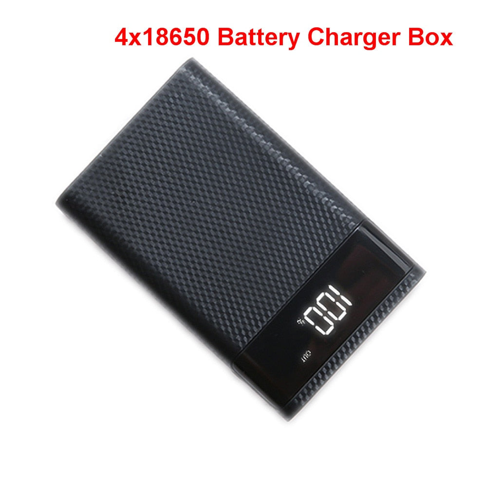 Fast Charging 18650 Power Bank 20000mAh USB Type C 5V Cases Battery Charge Storage Box Without Battery For iPhone Xiaomi Huawei