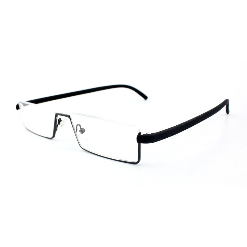 Comfy Light Half Frame Reading Glasses TR90 Resin Foldable Presbyopic Glasses Unisex For Women&Men Fashion with Eyewear Case
