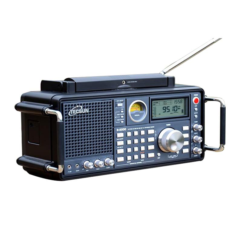 TECSUN S-2000 HAM Portable Radio SSB Dual Conversion PLL FM/MW/SW/LW Air Band Amateur 87-108MHz/76-108 MHz Internet Radio