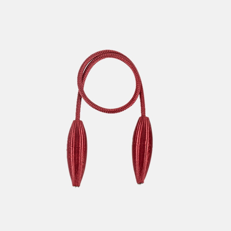 Arbitrary Shape Strong Curtain Tiebacks Alloy Hanging Belts Ropes Holdback Rods Ring Buckles Hooks Home Decoration Accessories