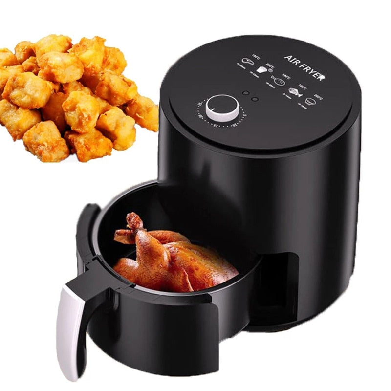 Air Fryer Oven Oil-Free Fryer 360 °Baking Toaster French Fries Machine Deep Fryer Without Oil Electric Household Smart Air Fryer