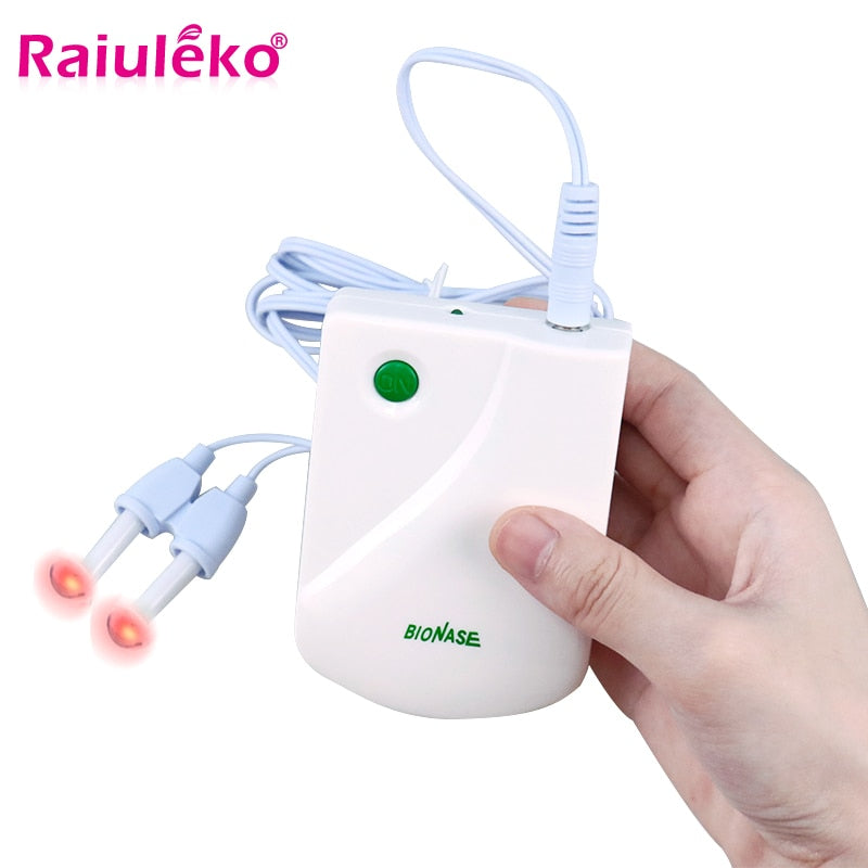 Nose Care Device Proxy BioNase Nose Care Therapy Machine Nose Rhinitis Sinusitis Cure Hay Fever Low Frequency Laser Dropshipping