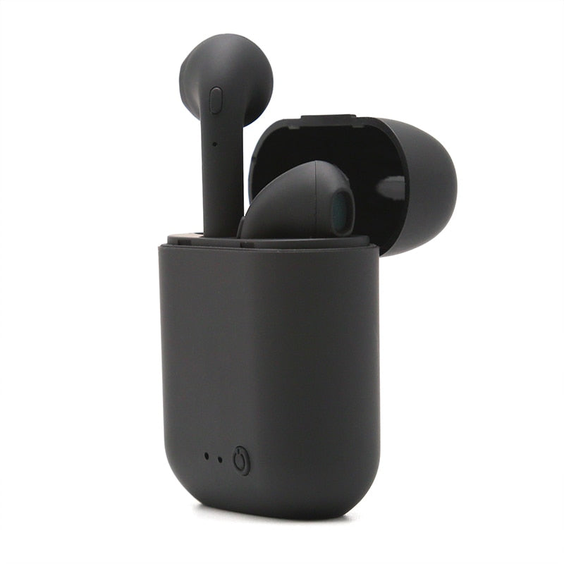 Mini-2 Tws Bluetooth 5.0 Headset Wireless Earphones With Mic Charging Box Mini Earbuds Sports Headphones For Smart Phone New i7s