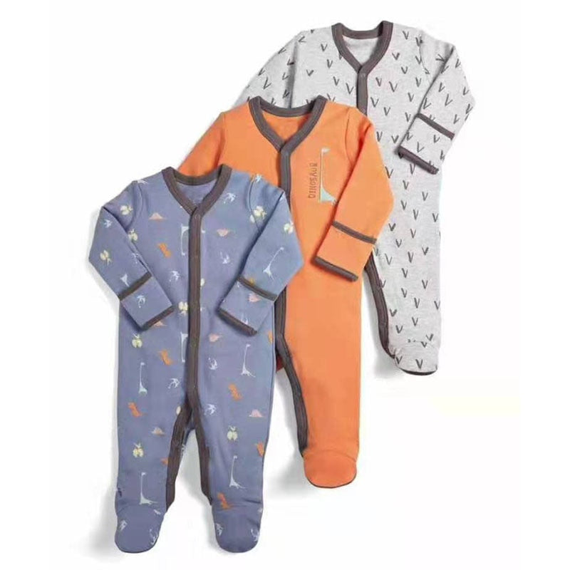 Baby Girl Romper Newborn Sleepsuit Flower Baby Rompers Infant Baby Clothes Long Sleeve Newborn Jumpsuits Baby Boy Pajamas