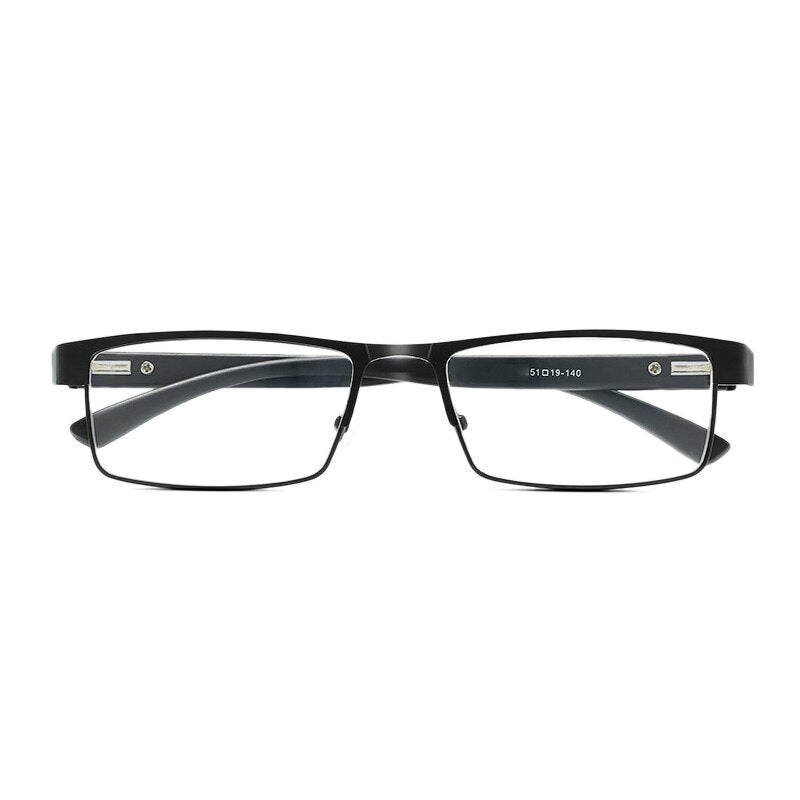 RBENN Metal Frame Men Reading Glasses Vintage Business Hyperopia Eyewear Male Reading EyeGlasses +1.25 1.75 2.75 3.75 5.0 6.0