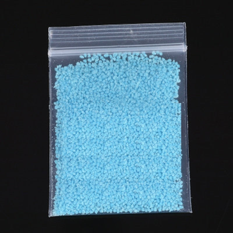10g Party DIY Fluorescent Super luminous Particles Glow Pigment Bright Gravel Noctilucent Sand Glowing in the Dark Sand Powder