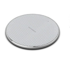 Round Wireless Ultra-Thin Charger New Product 10W Aluminum Alloy Mobile Phone Wireless Charger Gift Android Apple Universal