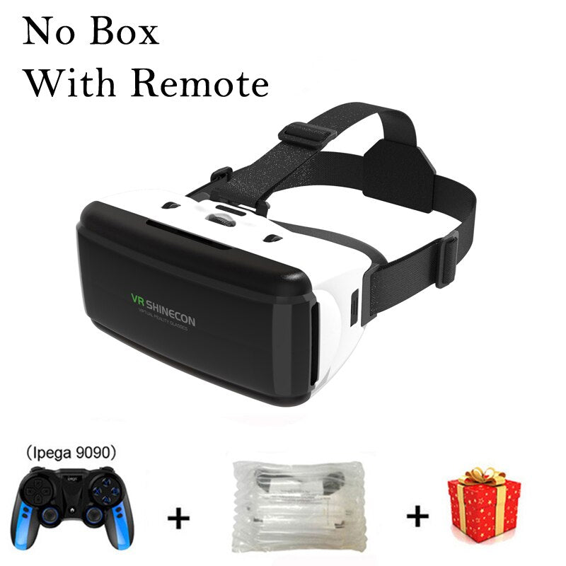 VR Shinecon Viar Virtual Reality Glasses 3D For iPhone Android Smart Phone Smartphone Headset Helmet Goggles Casque Video Game