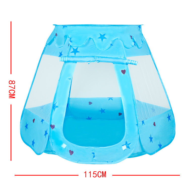 Wholesale children tent game house baby anti-mosquito tent room indoor outdoor wave ball pool ocean ball pool