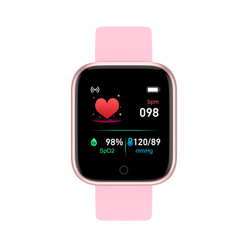 Y68 smart bracelet color screen heart rate blood pressure Bluetooth pedometer sports bracelet cross-border new D20 smart bracelet