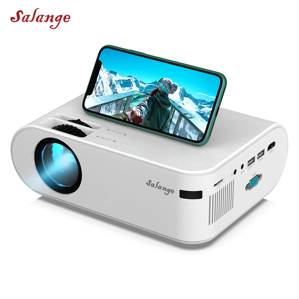 Cross-border 720p portable intelligent projector P62 support home office HD projector