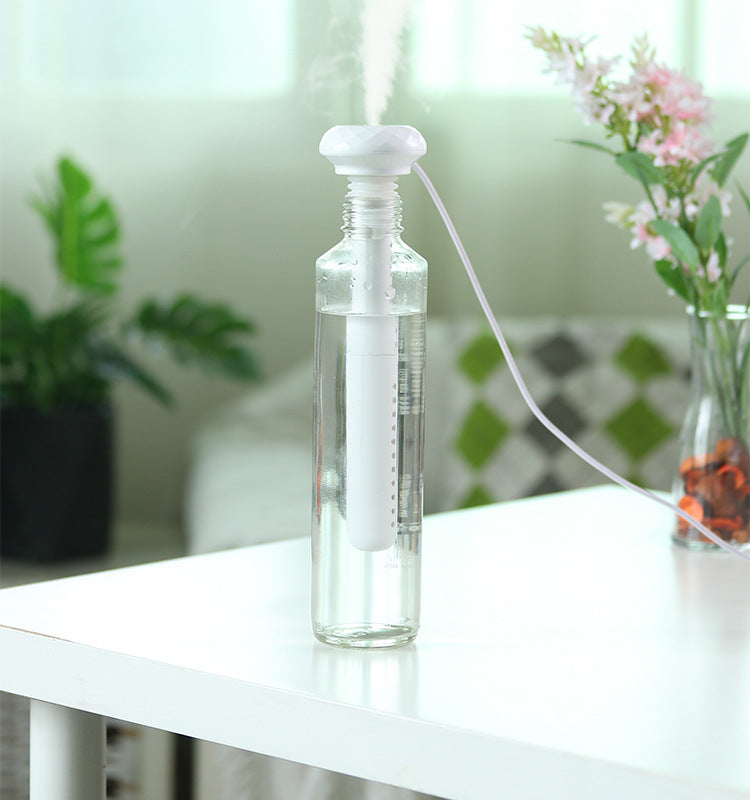 Gift portable mineral water bottle humidifier white household mute water cup large capacity hydration desktop humidifier