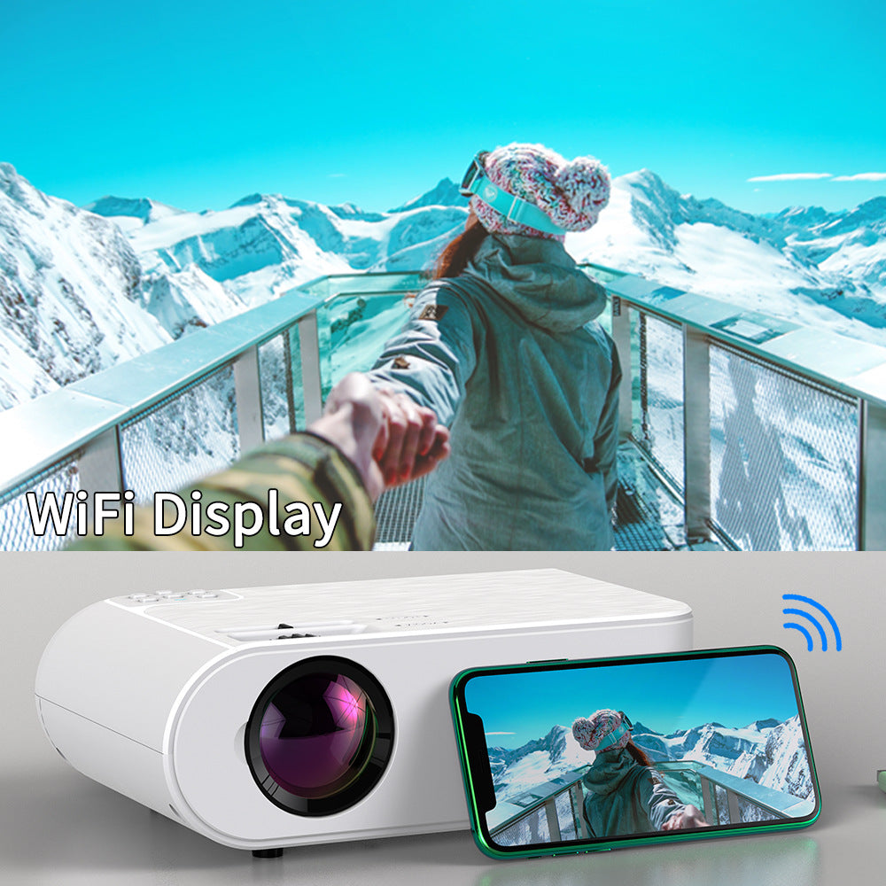 Cross-border 720p portable intelligent projector P62 support home office HD projector