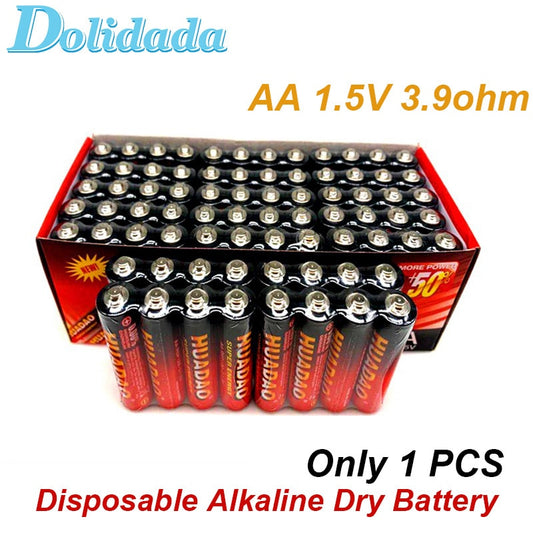 1 PCS AA 1.5V 3.9ohm Disposable Replaceable Alkaline Dry Battery Suitable for Camera Calculator Alarm Clock Mouse Remote Control