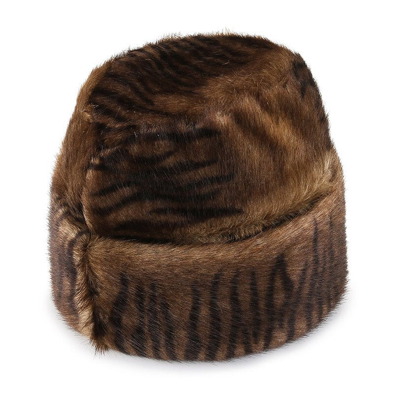 New Hat For Men In Winter Warm Fur Hat For Middle-Aged And Old People Outdoor Cold Proof Main Hat Casual Cap For Old People