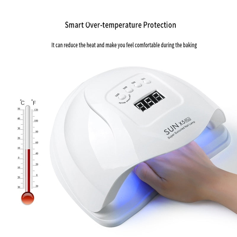 Sun X5 Plus UV LED Lamp For Nail Manicure 36 LEDS Professional Gel Polish Drying Lamps With Timer Auto Sensor Equipment Tools