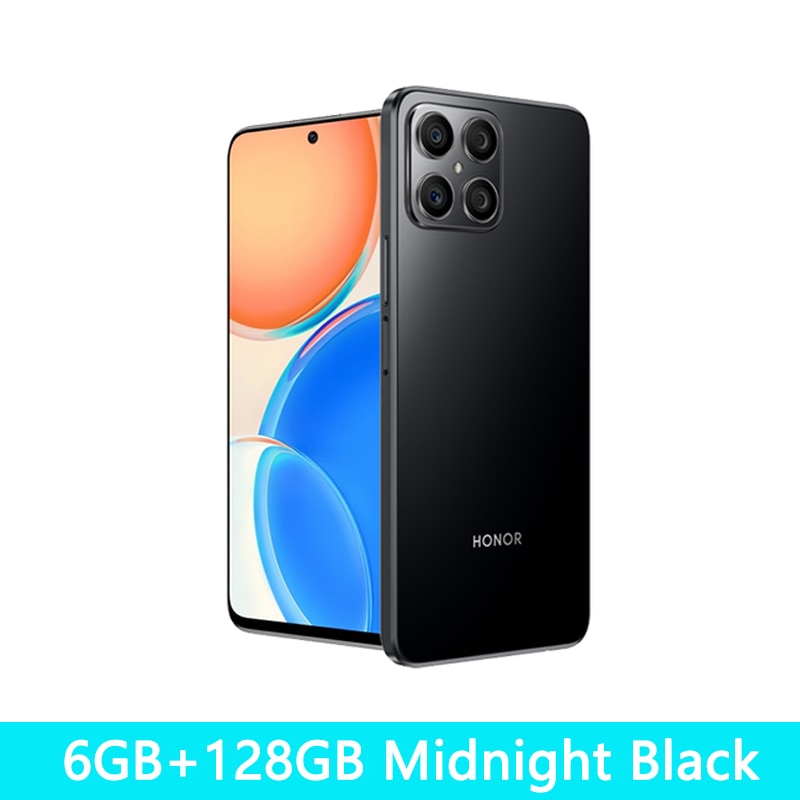 Global HONOR X8 Mobile Phones 6GB 128GB 6.7 inch Display Smartphone Snapdragon 680 Cellphone 4000mAh Battery 64MP Camera