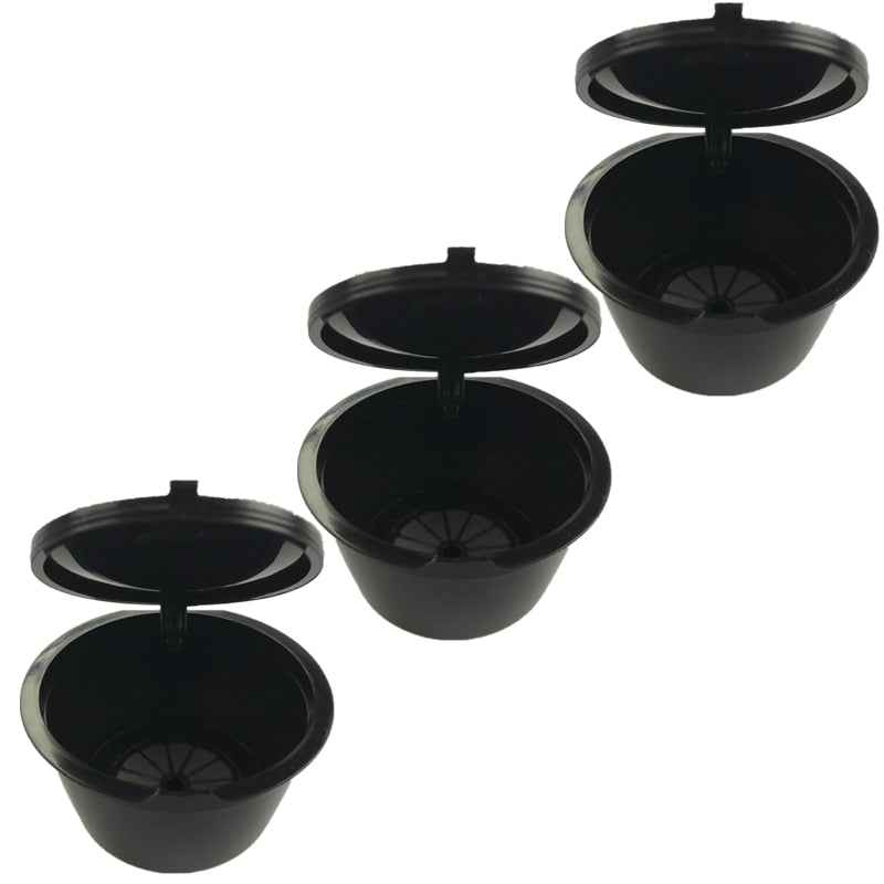 New Reusable Dolce Gusto Coffee Capsule,Plastic Refillable Compatible Dolce Gusto Coffee Filter Baskets Capsules 1Pcs