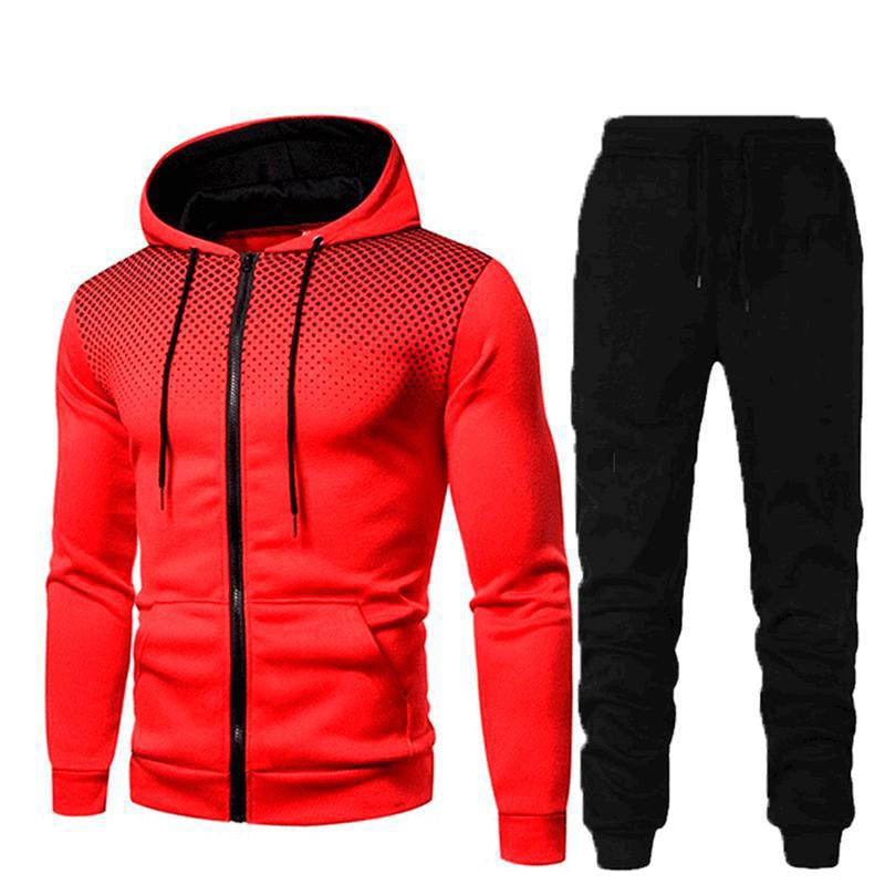 2023 Men's Sets Hoodies+Pants Autumn and Winter Sport Suits Casual Sweatshirts Tracksuit Sportswear