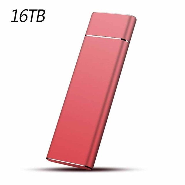 Original SSD External Hard Drives 500GB 1TB 2TB 4TB USB3.1 HDD Portable Storage Device Mobile Hard Disks for Cellphones Computer