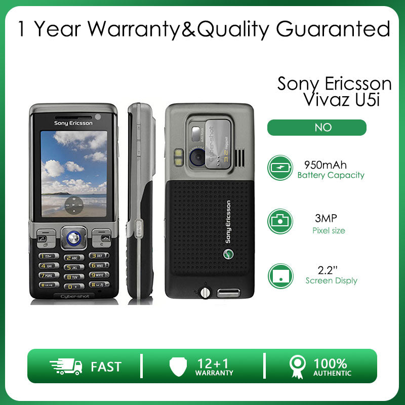 Original Sony Ericsson C702 Classic Unlocked Refurbished Mobile Phone GSM Good Quality Free Shipping With 1 Year Warranty