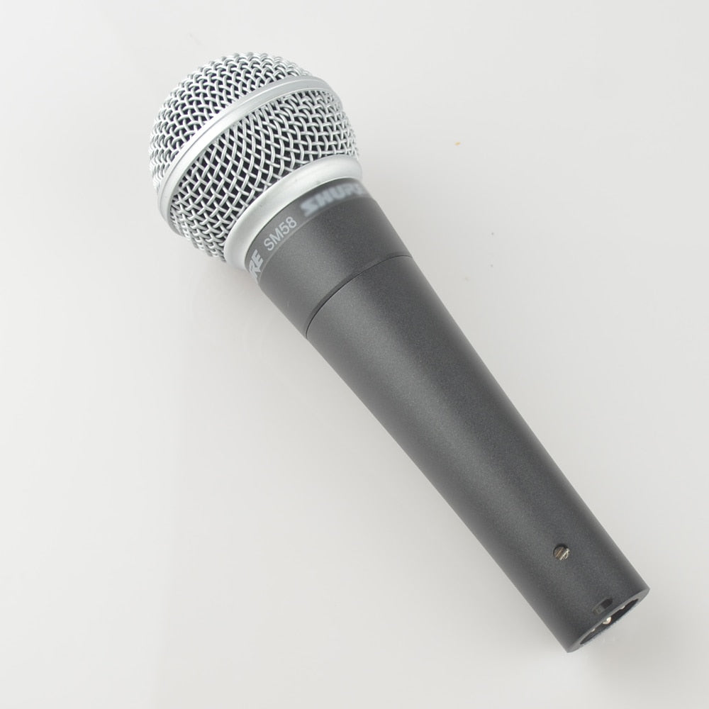 Shure SM58 Microphone Professional  Wired Dynamic Cardioid Microp Mic Karaoke KTV Stage Show Gaming for Youtube Recording