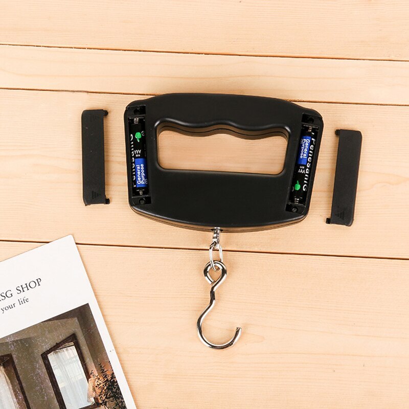 50kg Mini Portable Electronic Scale Home Household Supermarket Buying Vegetables Fishing Hook Scale Express Parcel Luggage