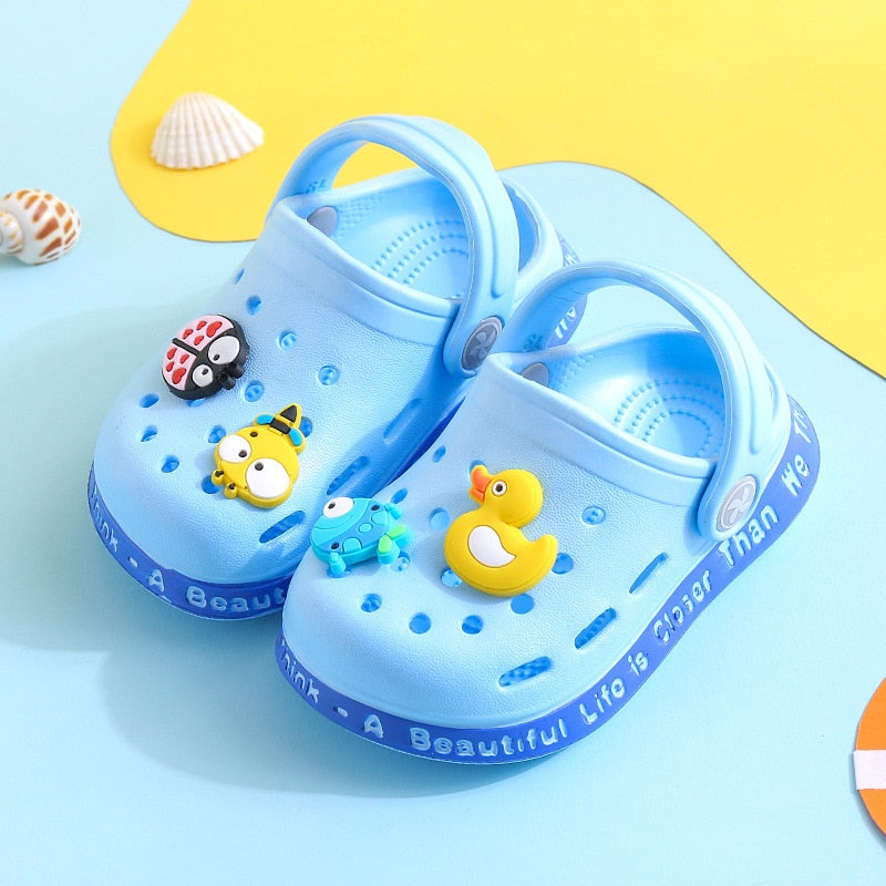 Summer Baby Shoes Sandals for Girls Boy Mules Baby Girl Shoes Cartoon Sandal Infantil for Boy Children's Garden Shoes