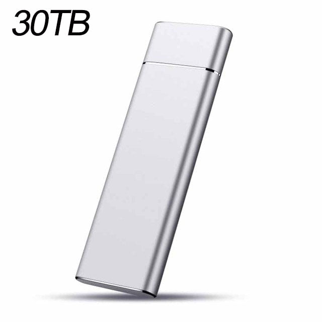 Original SSD External Hard Drives 500GB 1TB 2TB 4TB USB3.1 HDD Portable Storage Device Mobile Hard Disks for Cellphones Computer