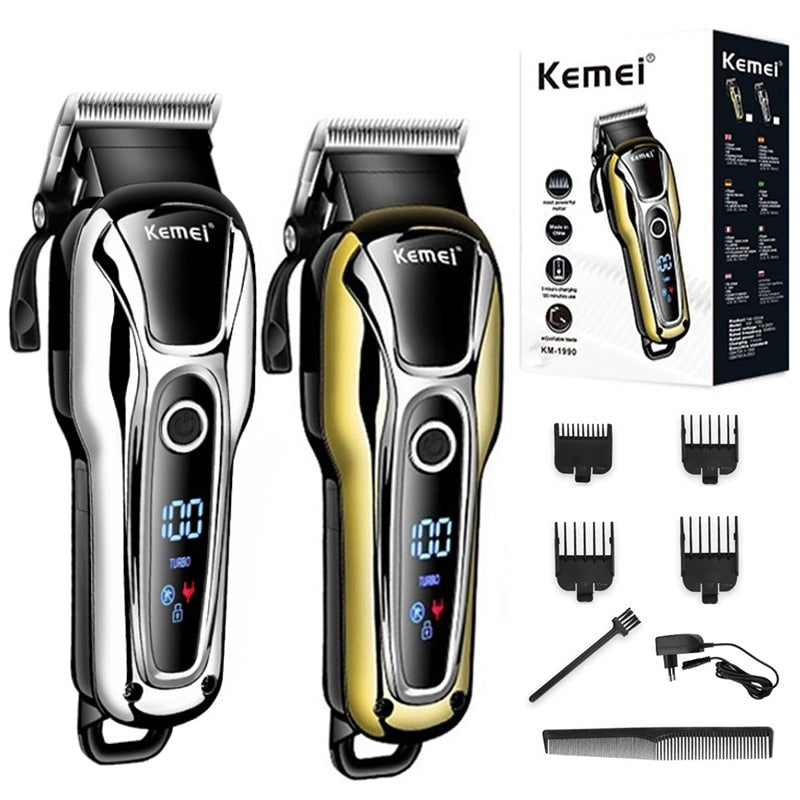 Original 2 speed professional hair trimmer for men hairdressing kemei hair clipper pro electric hair cutting machine