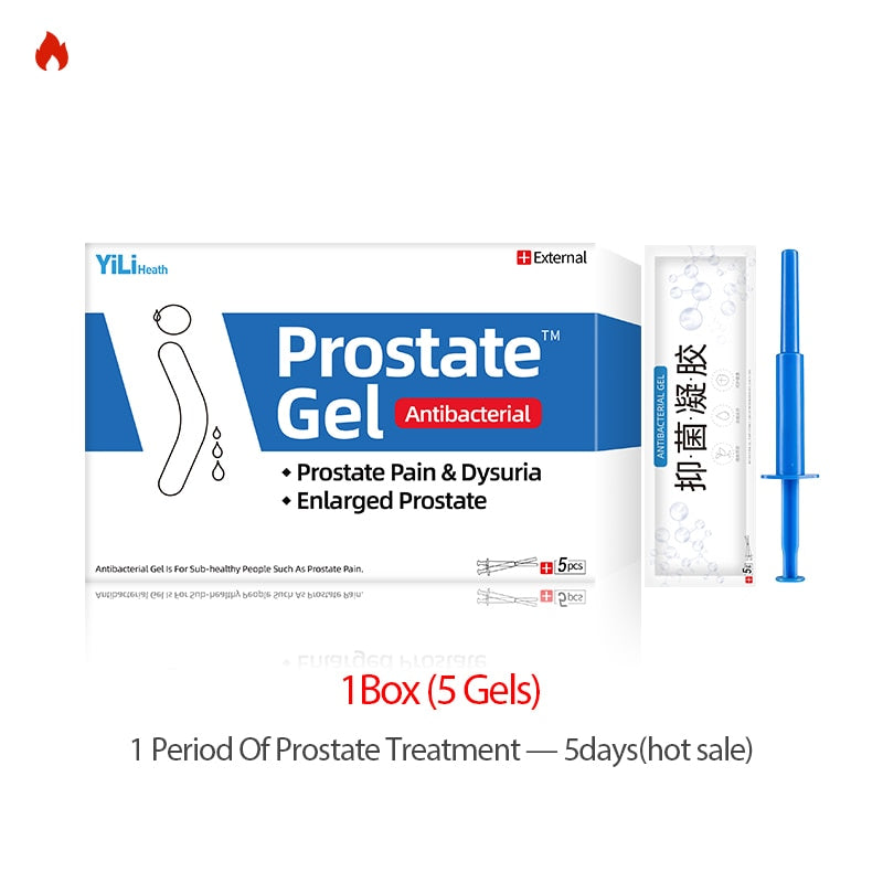 Prostate Treatment Chronic Prostatitis Hyperplasia Prostatic Medicine Urgency To Urinate Cure Natural Medical Gel 5pcs/box