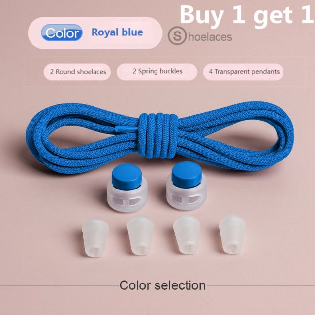 New Spring Lock Shoelaces without ties Elastic laces Sneakers Kids Adult Quick Shoe laces Round lazy Shoelace Shoes 15 Colors