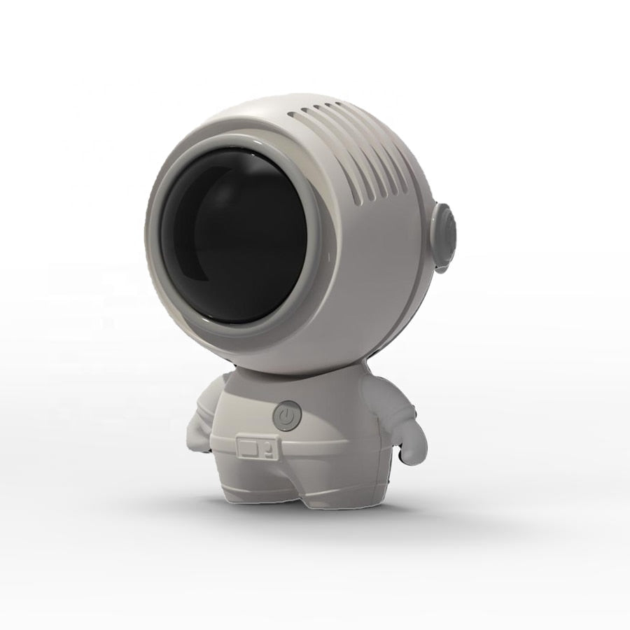 XIAOMI Portable  Fan Usb Rechargeable Spaceman Astronaut Hanging Neck Handheld Mini  Small Electric Fan Leafless Outdoo