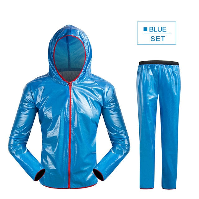 MTB Bike Cycling Jacket Sets Men Women Waterproof Windproof Raincoat Reflective Jersey Pants Suit Bicycle Clothing Ropa Ciclismo