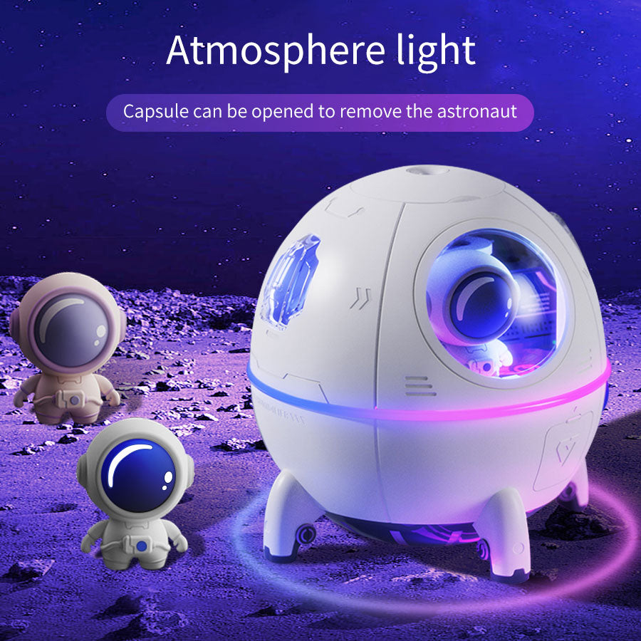 Astronaut Night Light Led USB Lamp Starry Sky RGB Mood Light Room Decoration Bedroom Gift Astronauta Space Capsule Humidifier